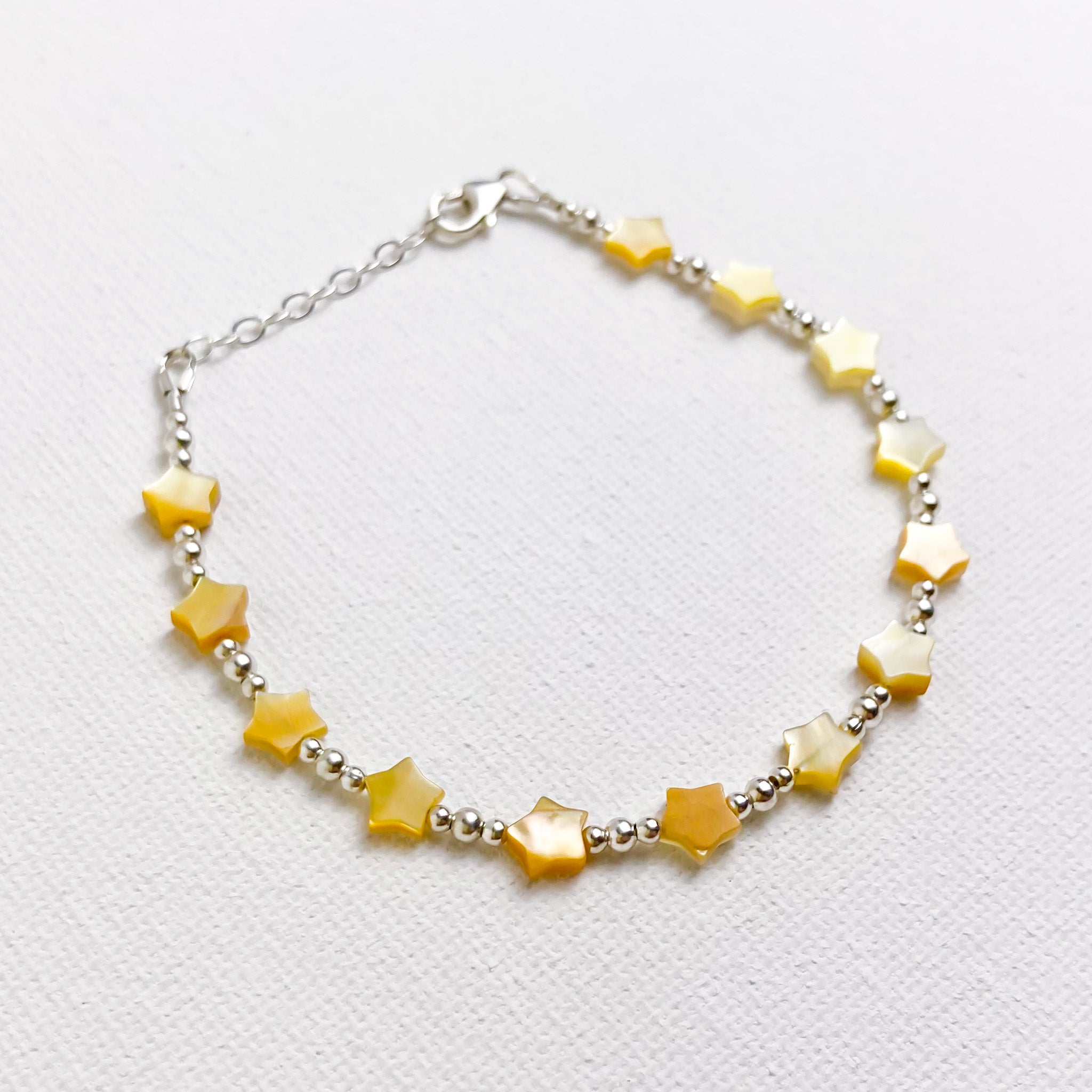 アクセサリー STAR JEWELRY MELTING POT BRACELET Shooting Star Bracelet in Mother of Pearl | Isabella Jolie Jewelry