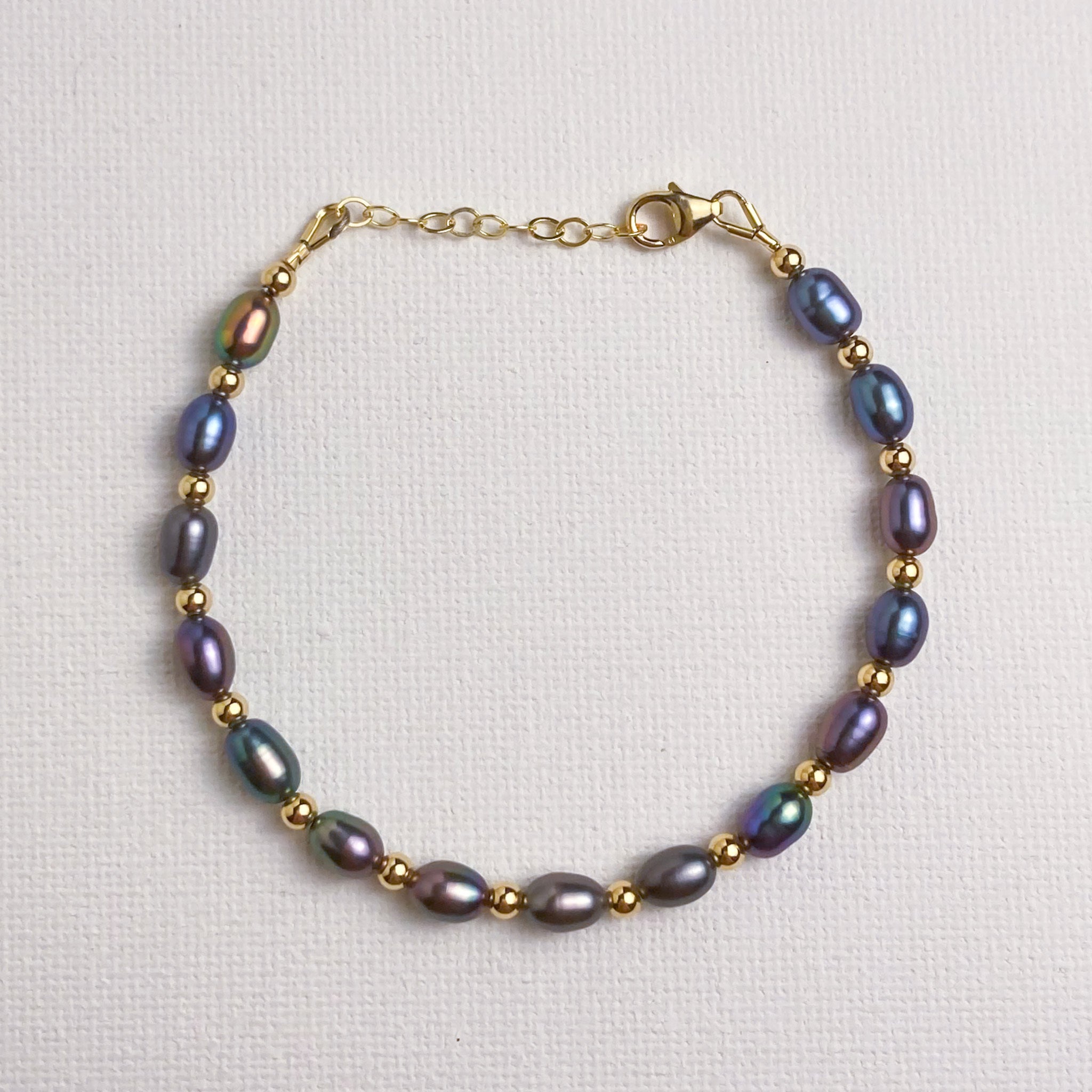 Peacock pearl bracelet deals